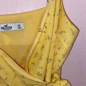Hollister yellow sun dress